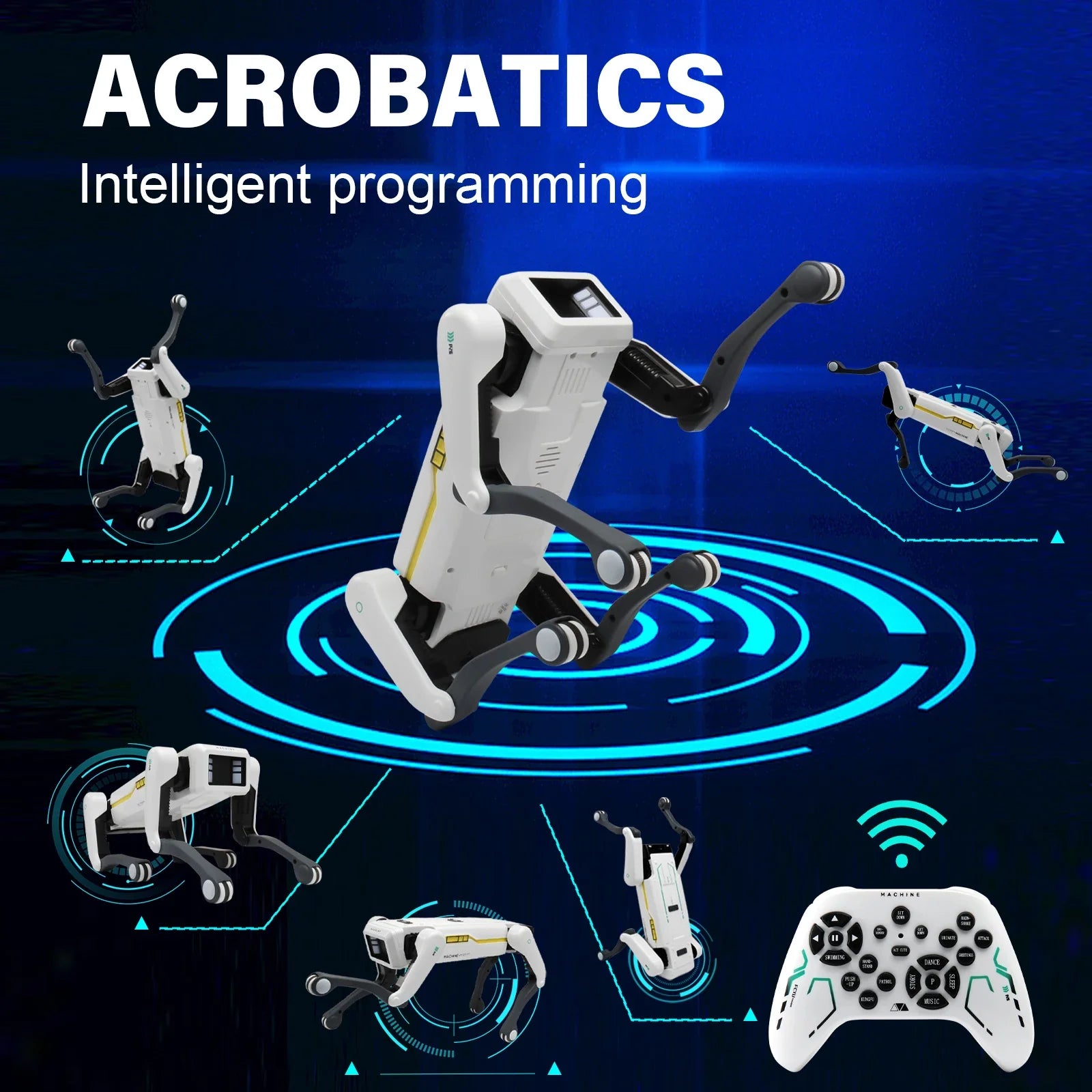 DexterAI™-AI Robot Dog RC Toy
