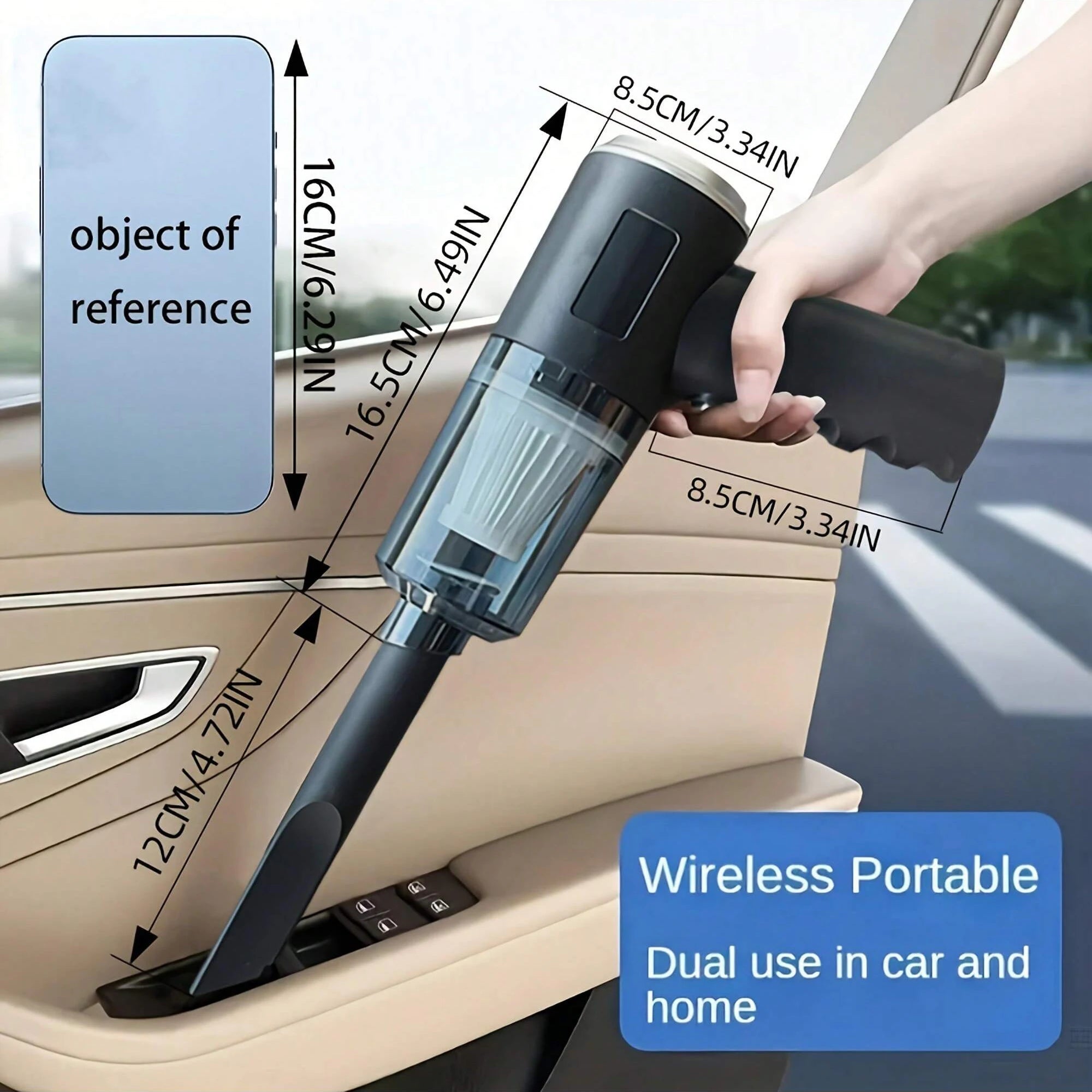 VacuPro™-3-in-1 Portable Mini Vacuum Cleaner