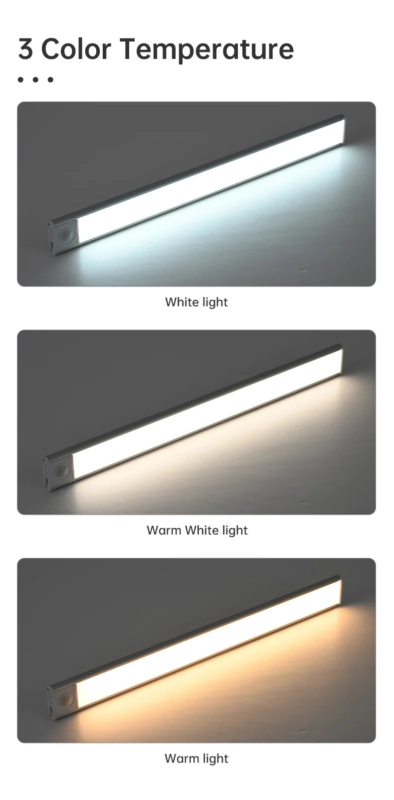 Zonix™-LED Motion Sensor Under Cabinet Light