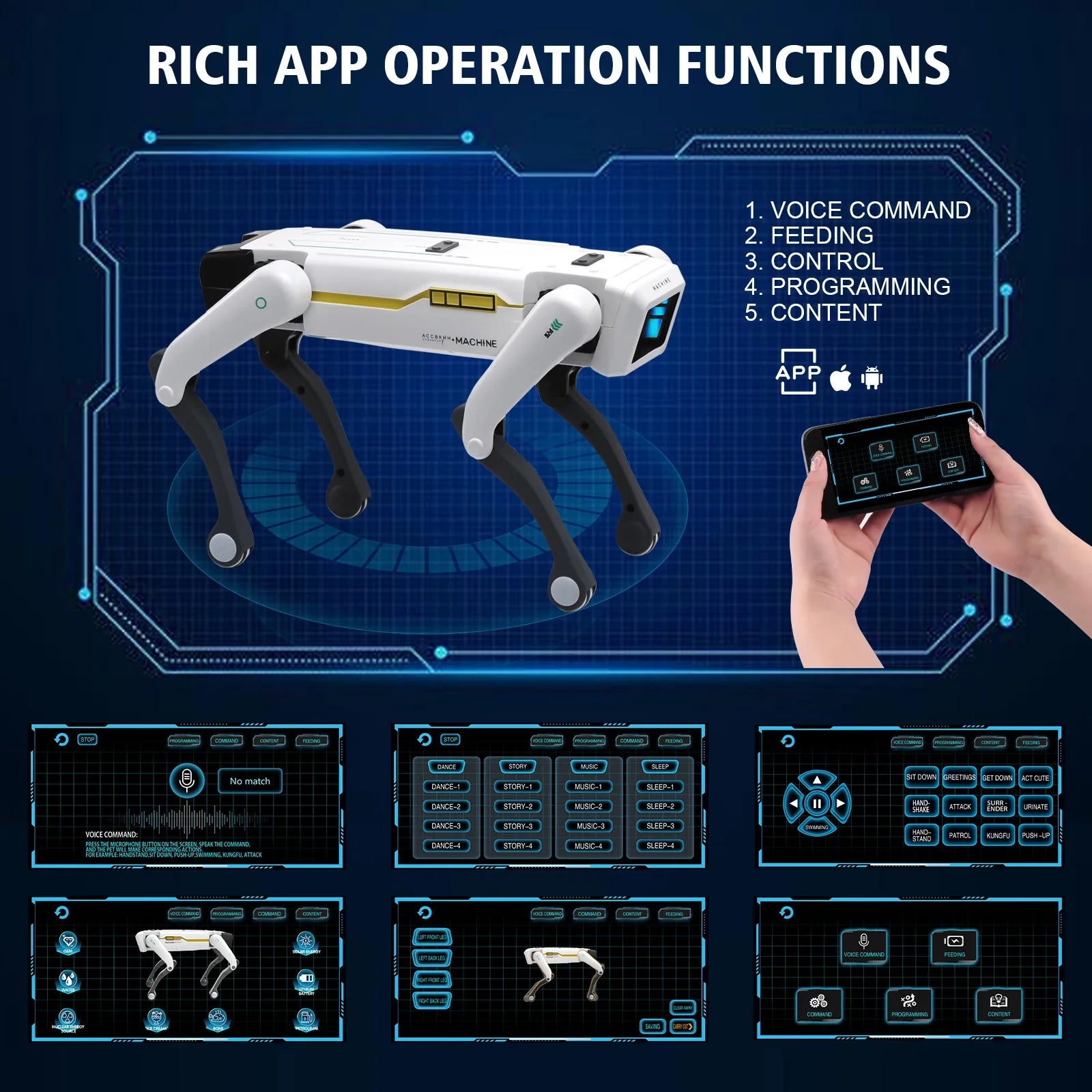 DexterAI™-AI Robot Dog RC Toy