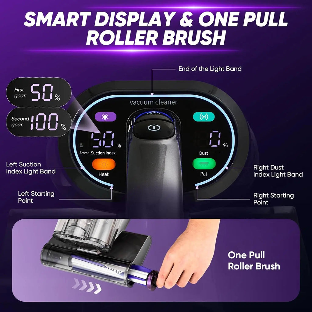 PureRest™ UV Vacuum 🛏️✨ — Deep Clean for Fresher Bedding