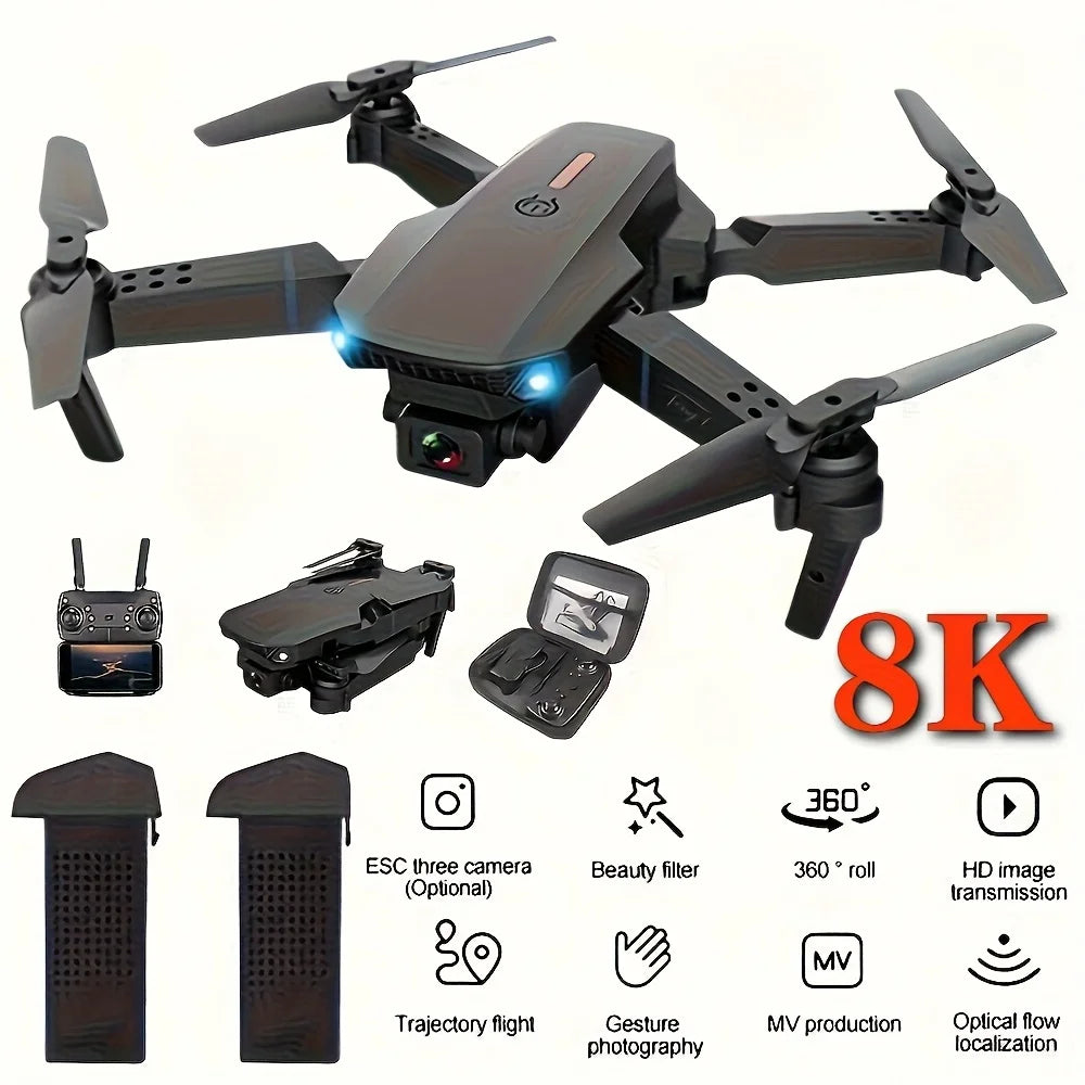 SkyVolt™ E88 PRO MAX Drone 🚁✨ — Dual 8K Camera, Wi-Fi & Foldable Design