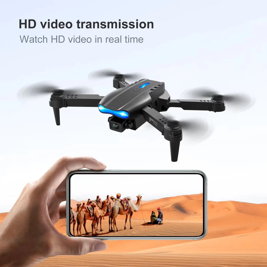 SkyVolt™ E88 PRO MAX Drone 🚁✨ — Dual 8K Camera, Wi-Fi & Foldable Design