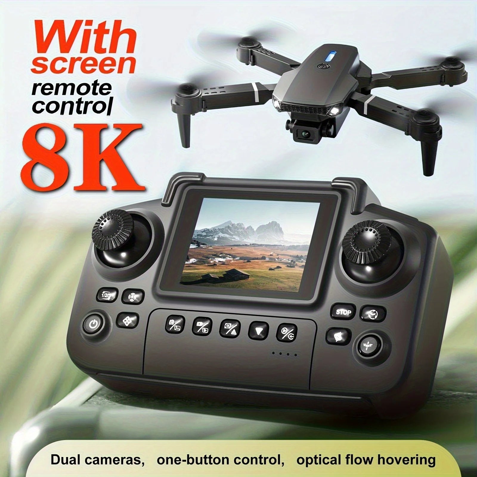 SkyVolt™ E88 PRO MAX Drone 🚁✨ — Dual 8K Camera, Wi-Fi & Foldable Design