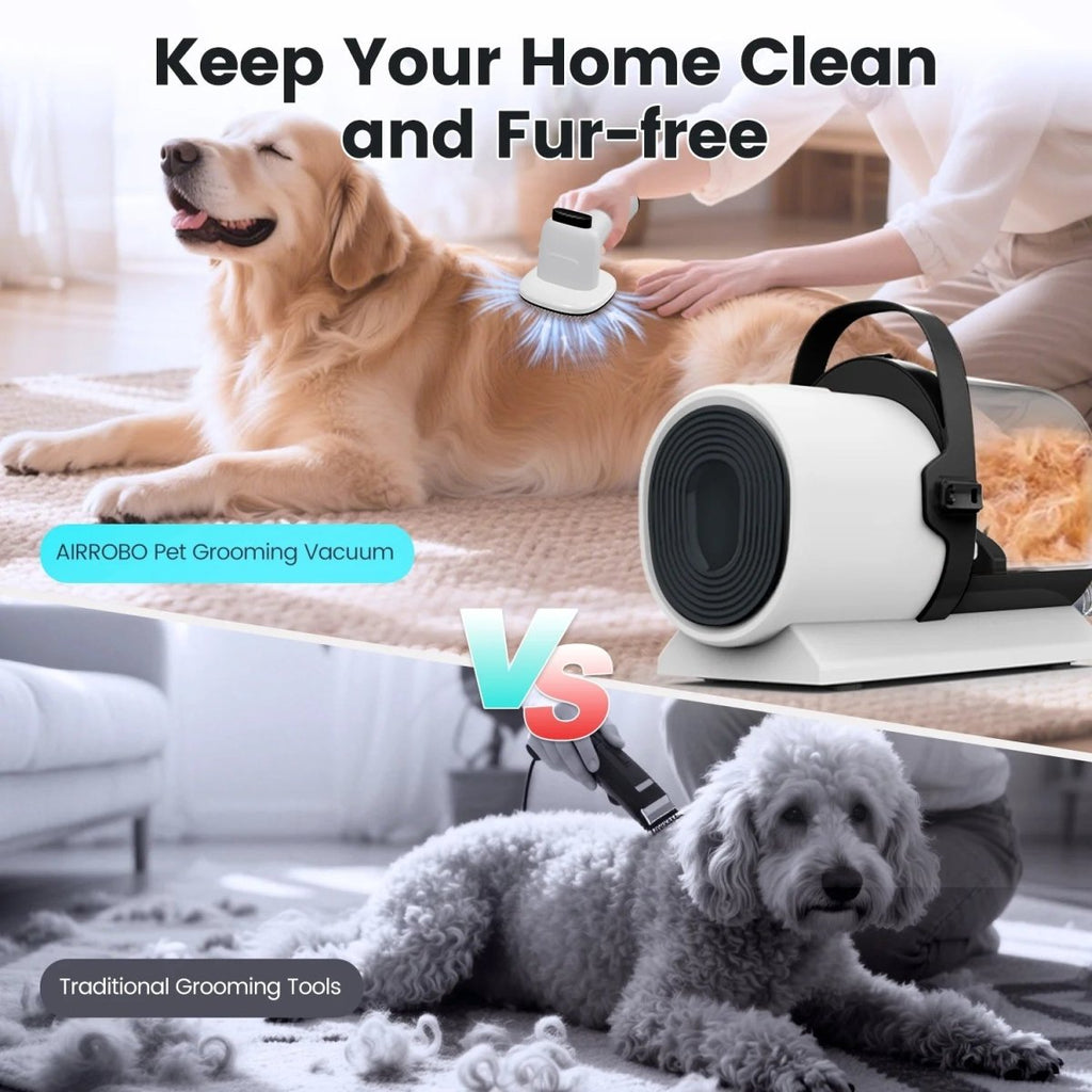 FurSonic™-Dog Grooming Vacuum Kit